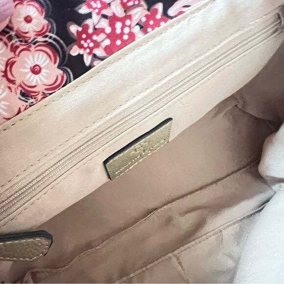 Nanette Lepore Tan "Arabelle" Vegan Crossbody Backpack Shoulder Bag - Picture 10 of 16